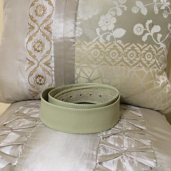 Vintage Dior genuine Leather/suede belt main image 6